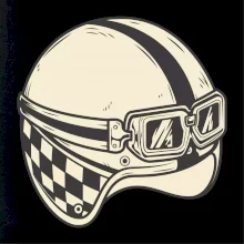 Moto helma - žalud Moto helma - žalud