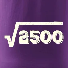 Narozeniny odmocnina 50