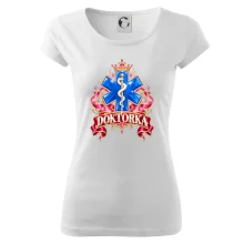 Doktorka - stuhy a kříž