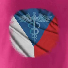 Hrdinové zdravotnictví - Česká vlajka (Pecka design)