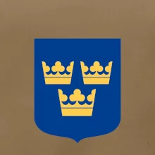 Švédský znak tři korunky velký