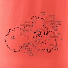 Mapa rozhleden - Liberecký kraj