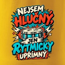 Nejsem hlučný jen rytmicky upřímný - vtipný buben