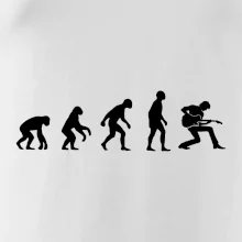 Evoluce kytarista - klečící