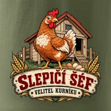 Slepičí šéf velitel kurníku