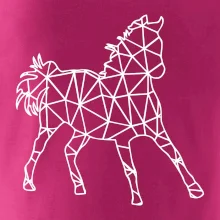 Geometrie - kůň jednobarevná