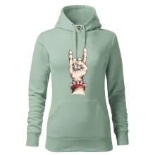 Rocková ruka s náramkem