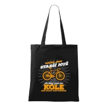 Starší muž - cyklista silniční kolo