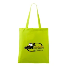 Bagrista v kruhu - vlastní nápis