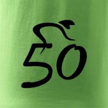 Cyklista slaví padesátku (50)