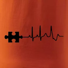 EKG puzzle rozpojené