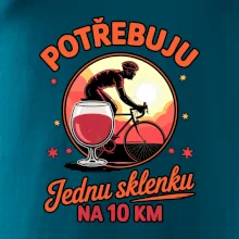 Potřebuju jednu sklenku na 10km
