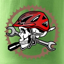 Lebka biker opravář