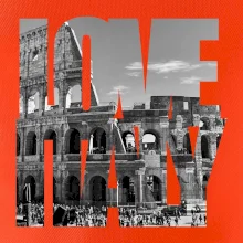 Love italy - colosseum