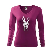 Kadeřnice nůžky a hřeben