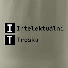 IT Nápis Intelektuální Troska