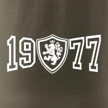 Narozeninový motiv - znak - 1977