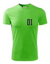 Florbalový  dres - vlastní jméno a číslo