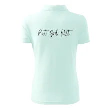 Put God first psací nápis