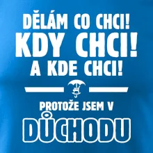 Dělám co chci, kdy chci důchod