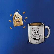 Parové triko - Hrnek a čaj