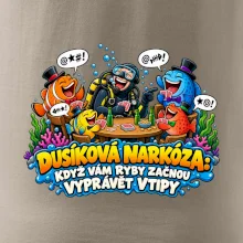 Dusíková narkóza když ryby vyprávějí vtipy