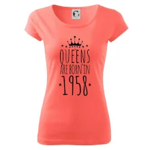 Queens are born in 1958