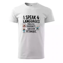 I speak 4 language - Petanque I speak 4 language - Petanque