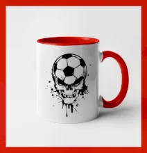 Fotbal lebka splash Fotbal lebka splash