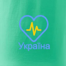 Moje srdce bije pro Ukrajinu - velké