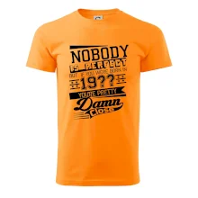 Nobody is perfect - Vlastní ročník