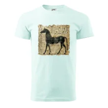 Egyptské hieroglyfy kůň