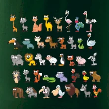 Triko plné zvířátek