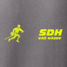 Hasičský sport SDH + váš název FLUO