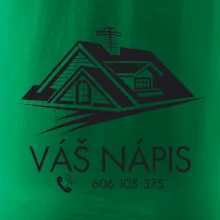 Tričko pro pokrývače - Velká střecha