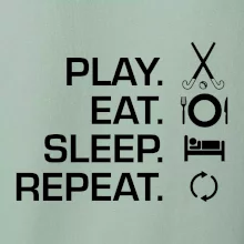 Play eat sleep repeat pozemní hokej