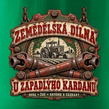 Zemědělská dílna u zapadlého kardanu