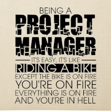 Being A Project Manager - bike