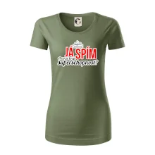 Já spím - tvoje superschopnost? rovný nápis