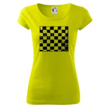 Šachovnice černá kreslená