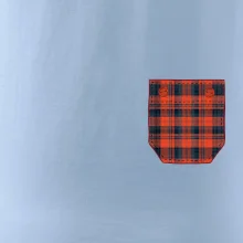 Flanelové triko červené