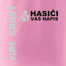 Hasiči REFLEXNÍ (oheň, Firesport, název sboru - vlastní nápis)