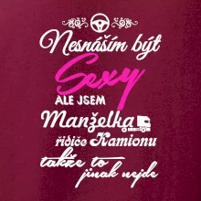 Nesnáším být sexy - manželka řidiče kamionu
