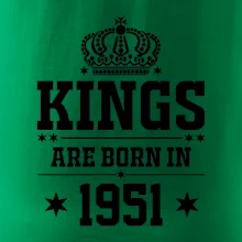 Kings are born in 1951