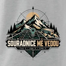 Souřadnice mě vedou horská mapa