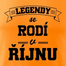 Legendy se rodí v říjnu