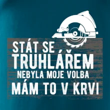 Stát se truhlářem nebyla moje volba