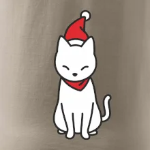 Vánoční kočka sedící