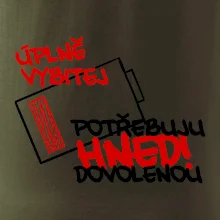 Úplně vybitej potřebuju hned dovolenou