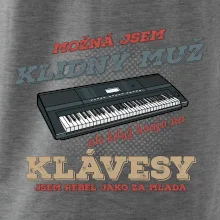 Klávesy klidný muž